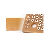 Flash circuit schematic Prototyping PCB 25x54 lines (142x74mm) 2.54mm