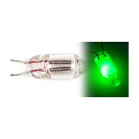 Universal  10mm Green neon indicator bulb 250v