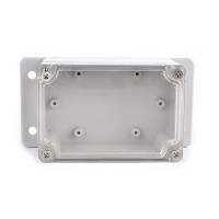 Clear Enclosure with tabs - Plastic Project box 100x68x50mm - Flash Strobe alarm housing